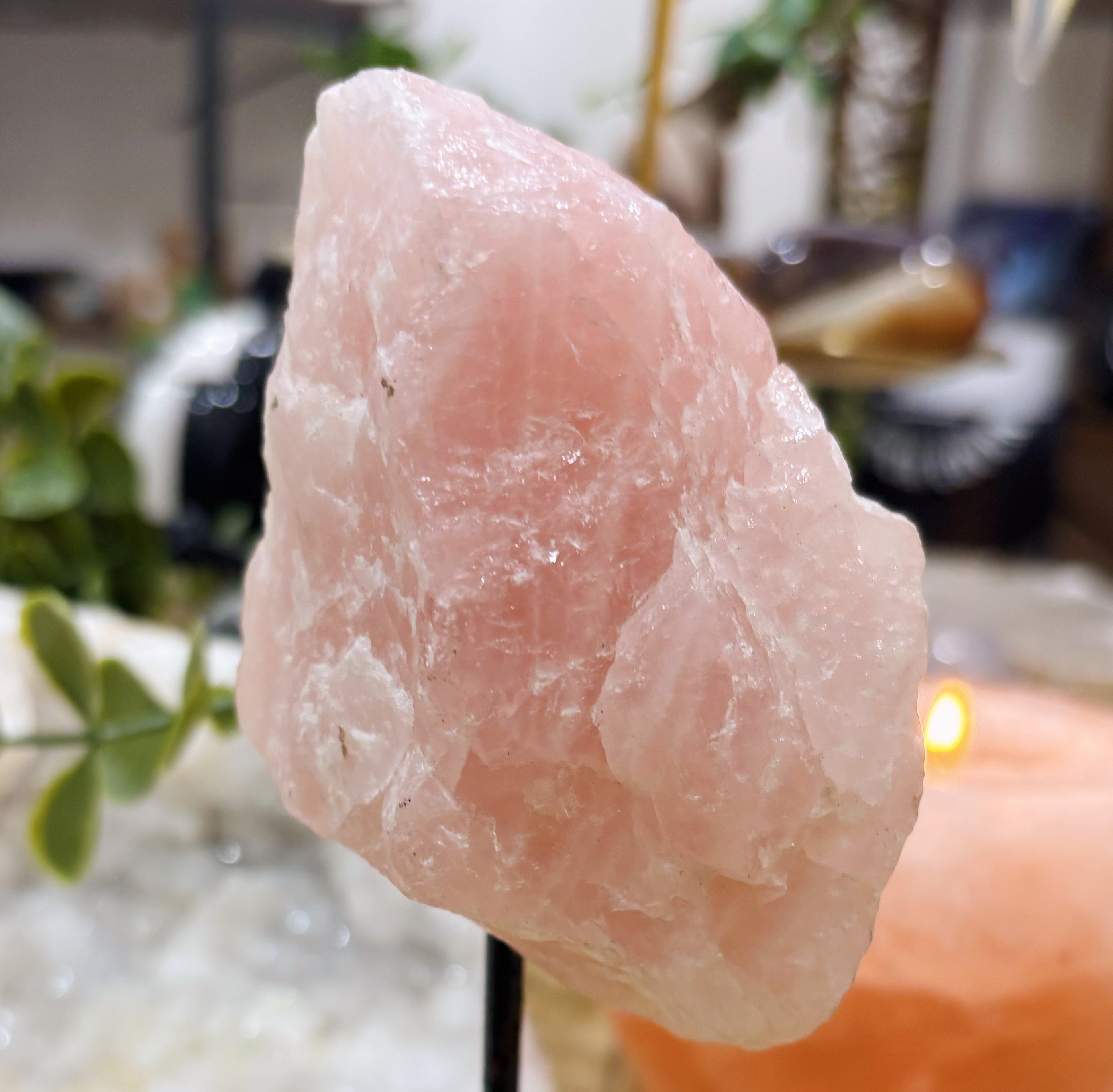Peana Cuarzo Rosa