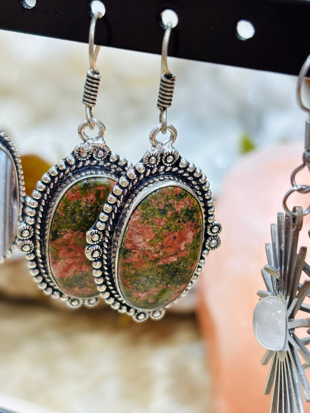 Pendientes Bohemios Minerales