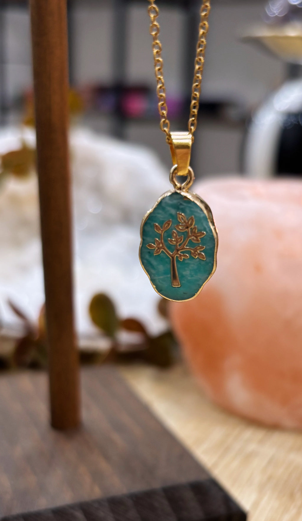 Collar Amazonita