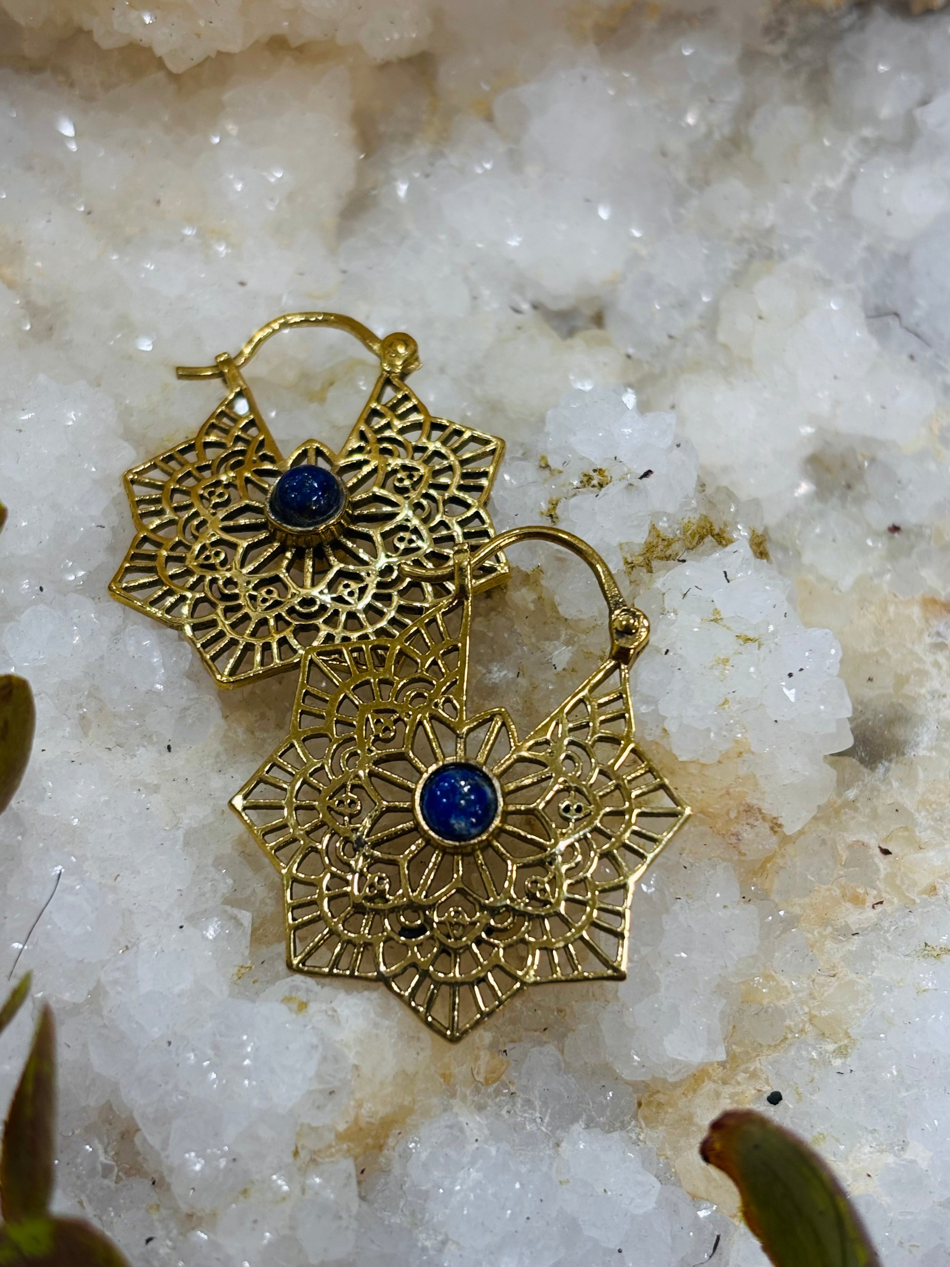 Pendientes Bohemios Bronce