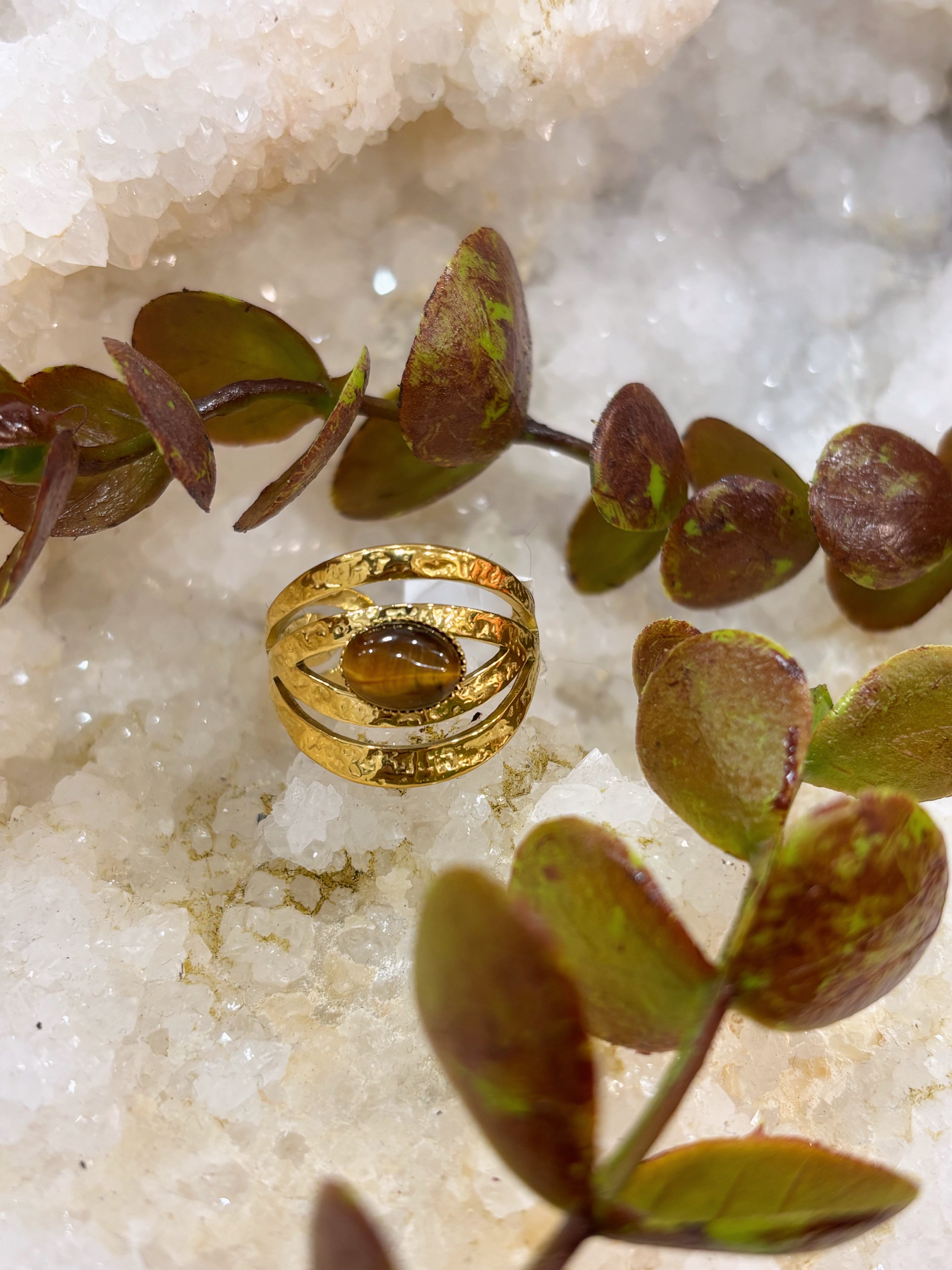 Anillo Ojo de tigre