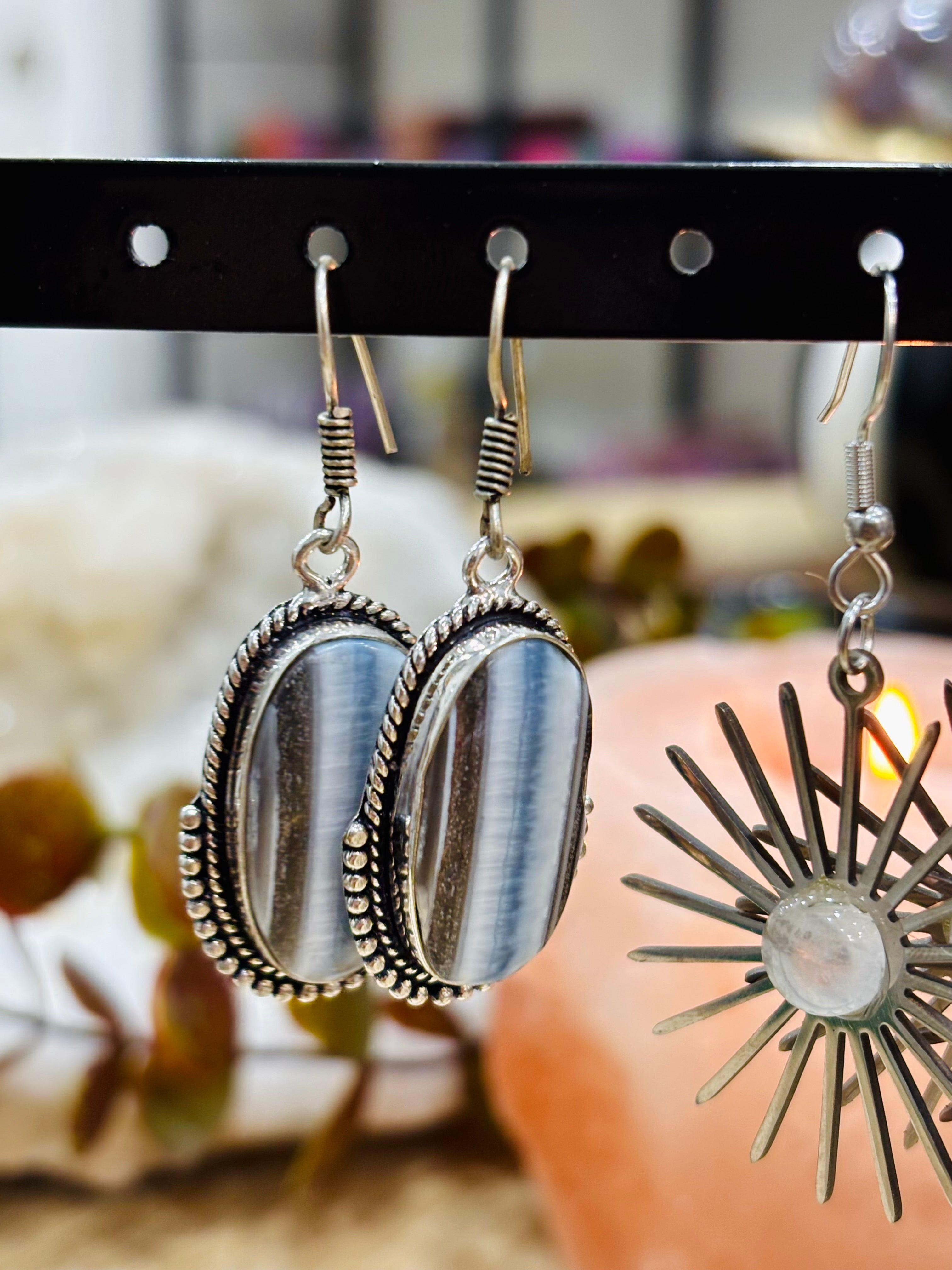 Pendientes Bohemios Minerales