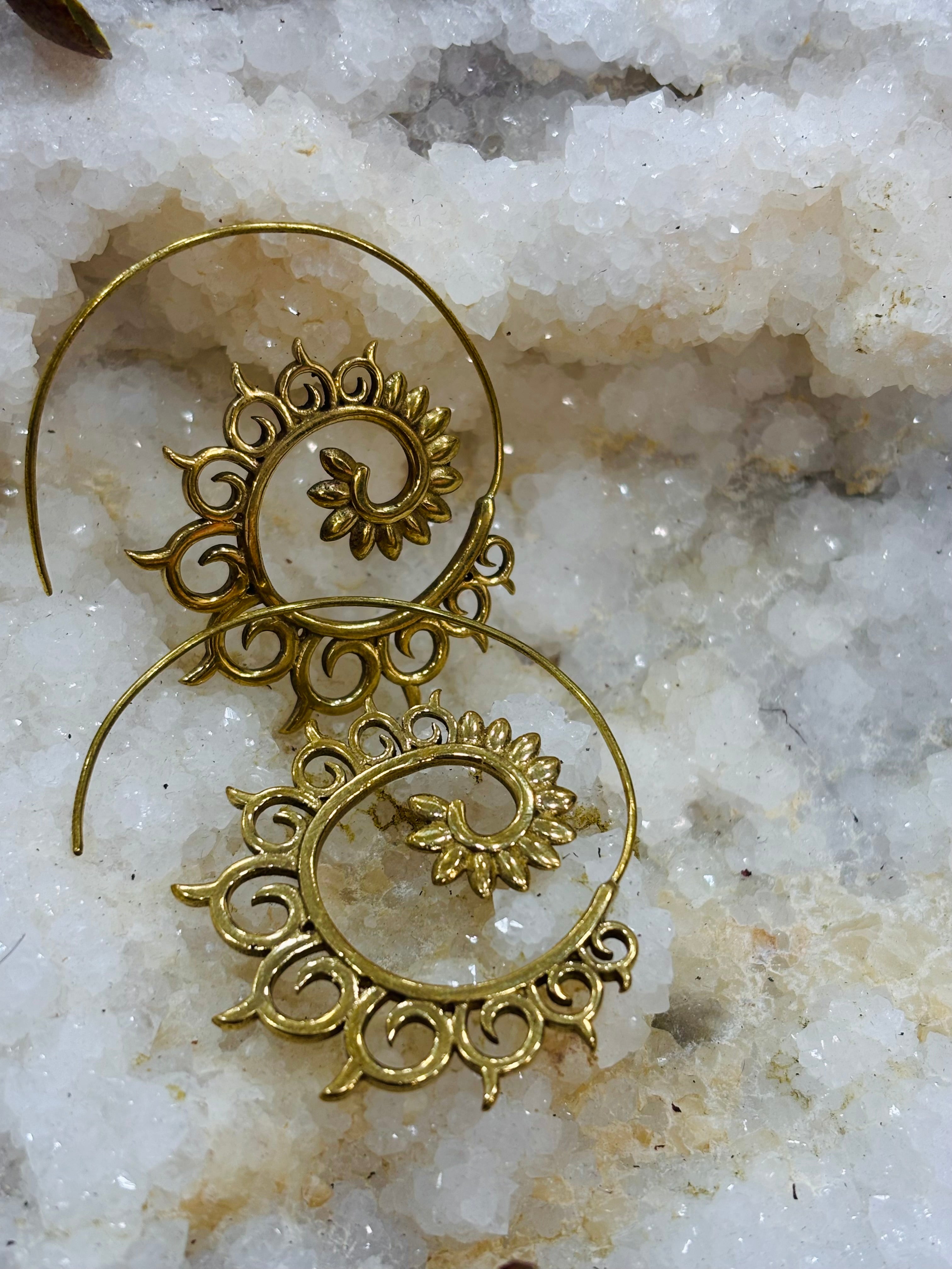 Pendientes Bohemios Bronce