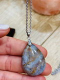 Collar Jaspe Azul