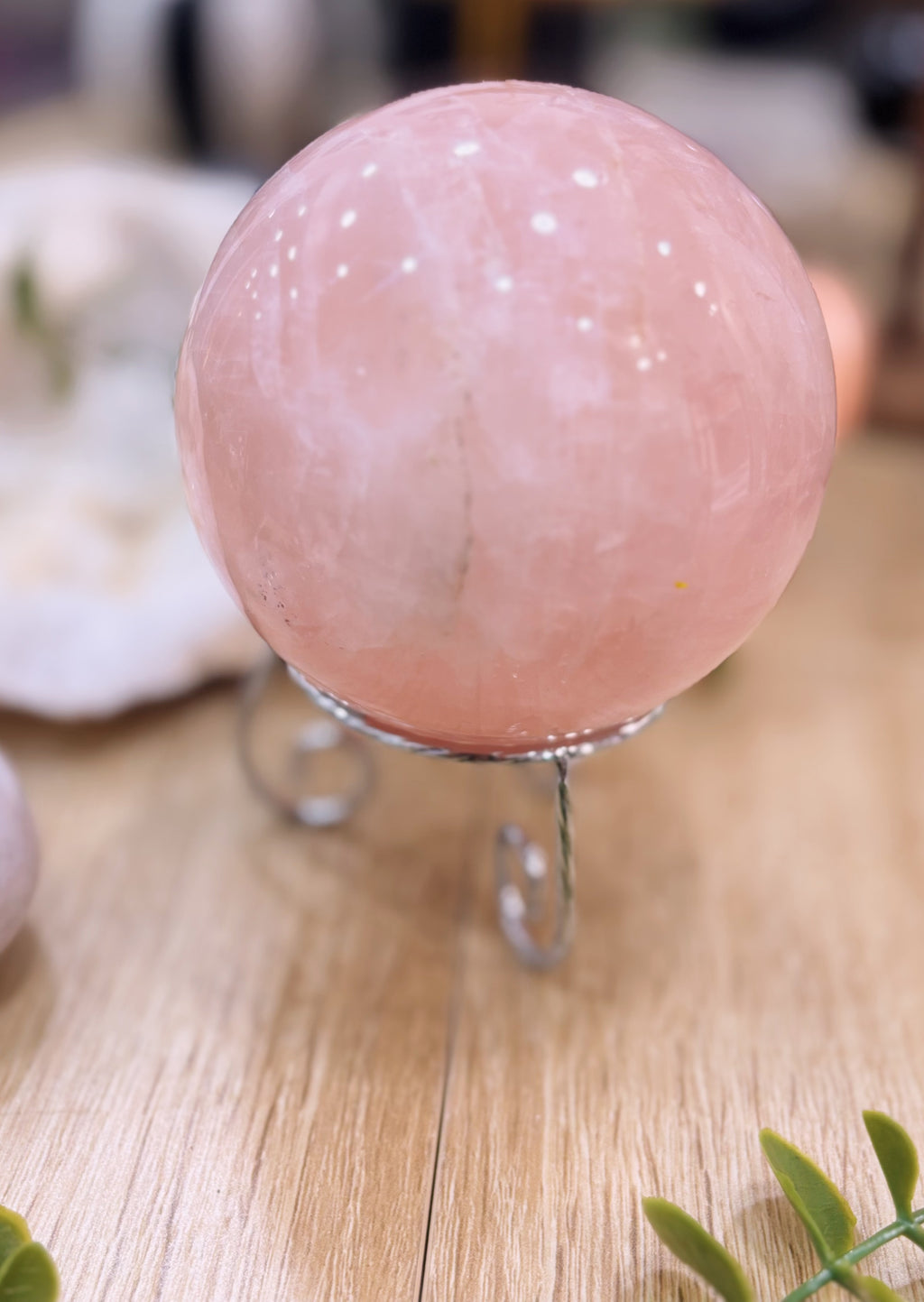 Bola Cuarzo Rosa