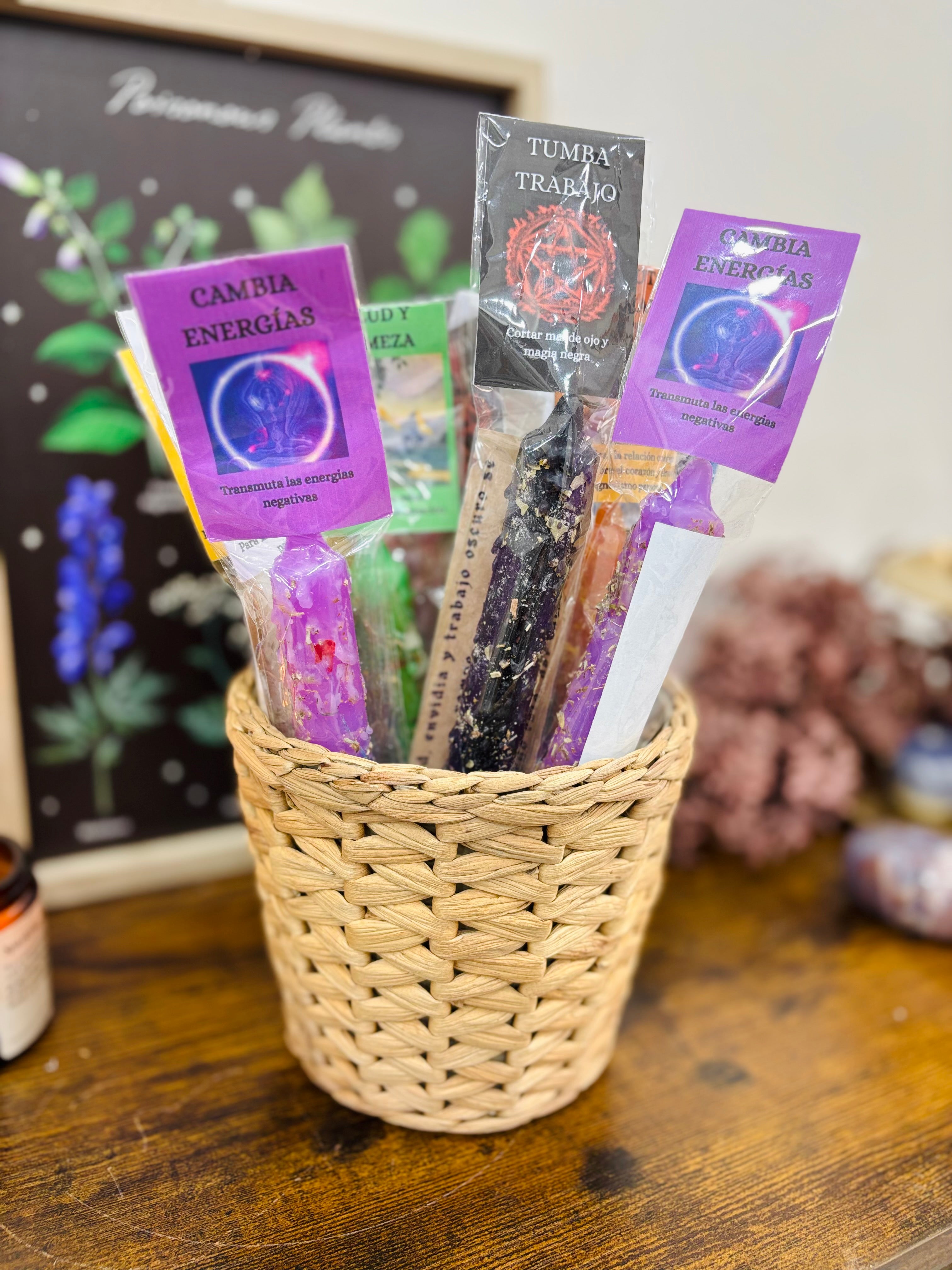 Velas ritualizadas