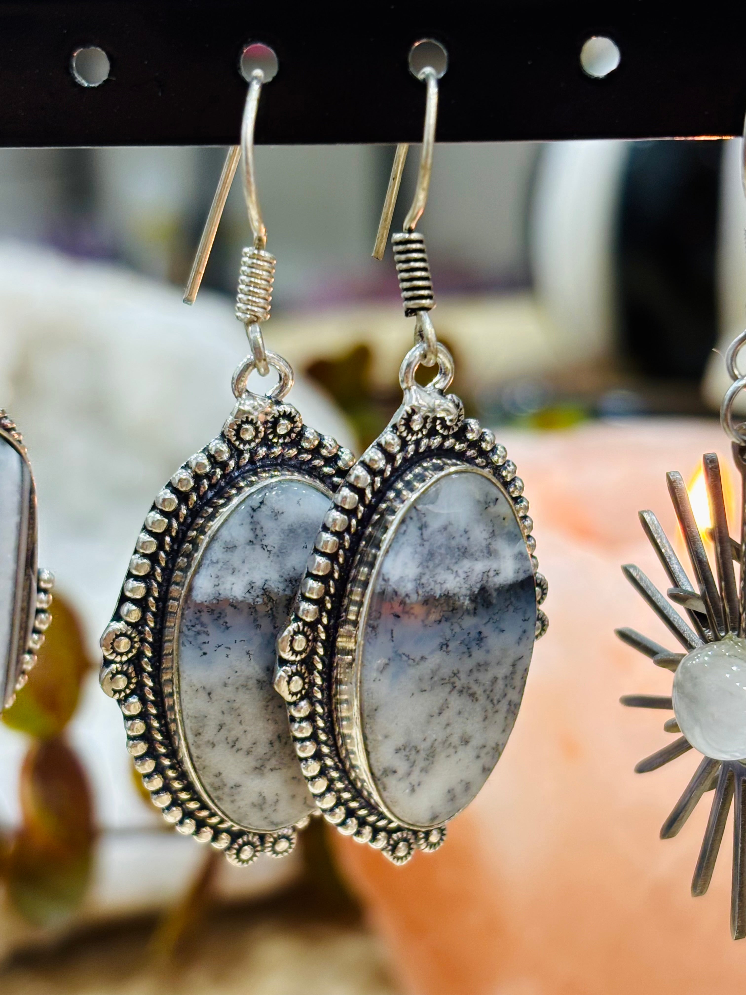Pendientes Bohemios Minerales