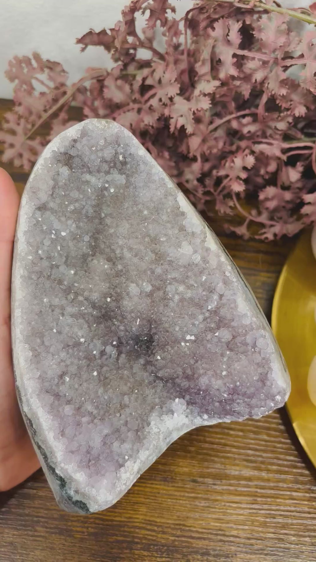 Geoda Amatista Arcoíris